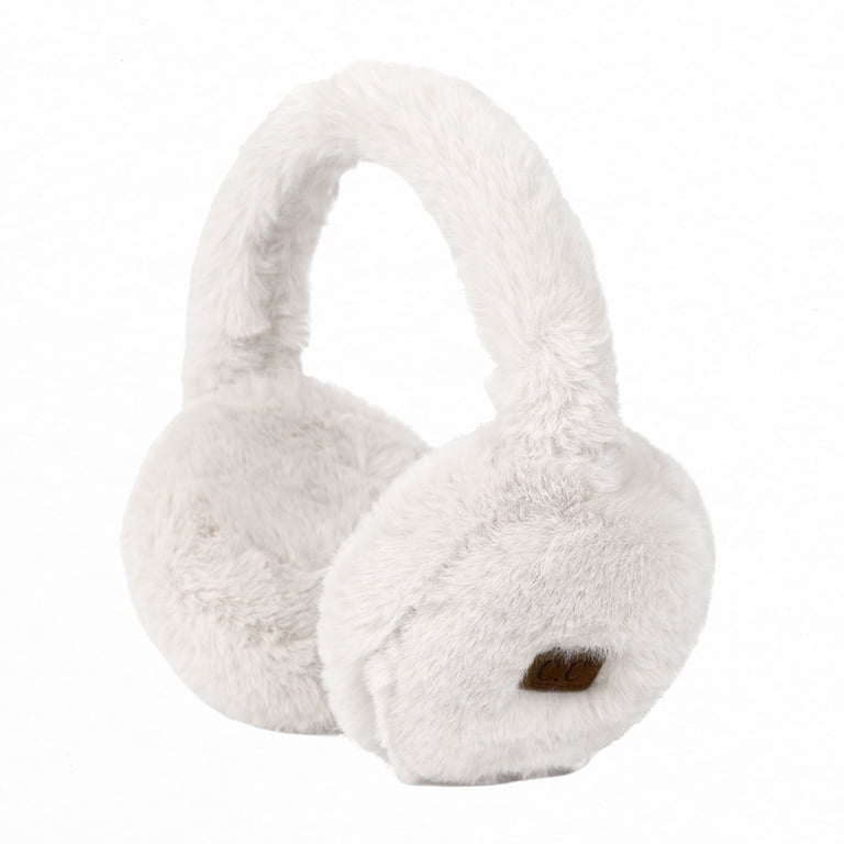 C.C Sherpa Earmuffs, Cozy & Soft Ear Warmers for Women & Men 