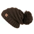 thumbnail image 1 of CC Slouchy Yarn Pom Beanie, 1 of 7