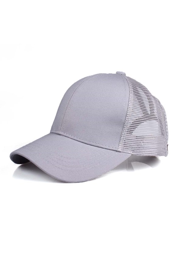 CC Solid Mesh Pony Cap