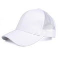 thumbnail image 1 of CC Solid Mesh Pony Cap, 1 of 2