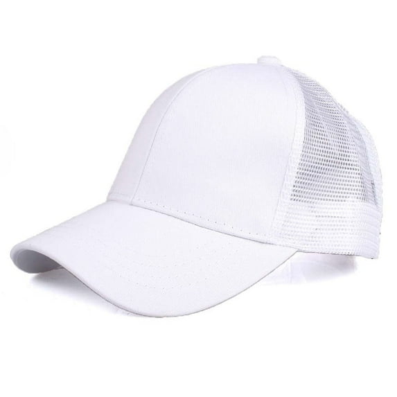 CC Solid Mesh Pony Cap