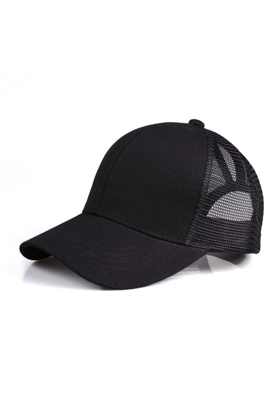CC Solid Mesh Pony Cap