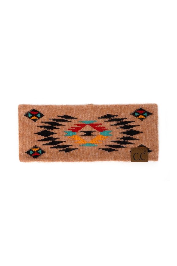 CC South Western Aztec Print Head Wrap