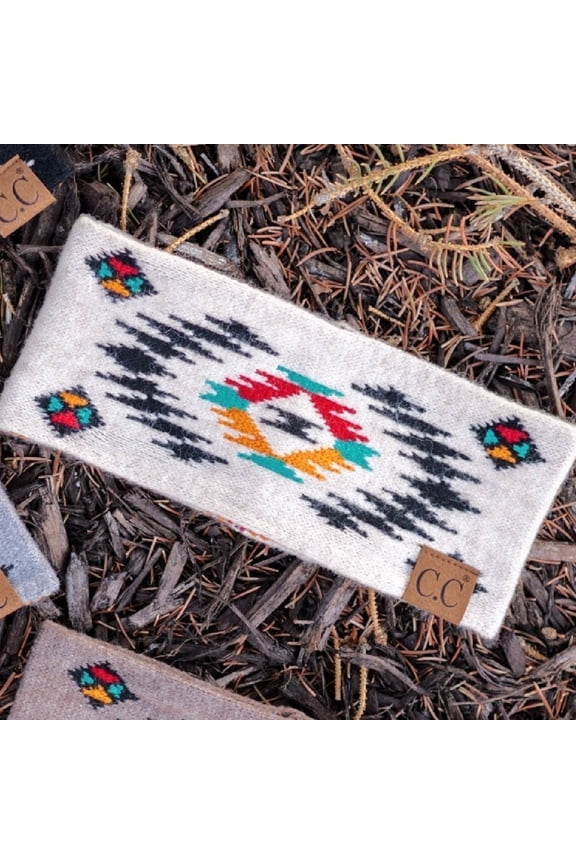 CC South Western Aztec Print Head Wrap