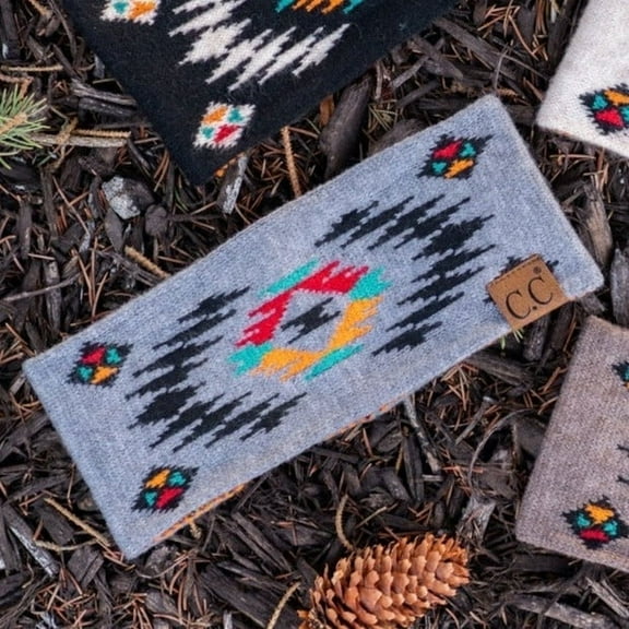 CC South Western Aztec Print Head Wrap