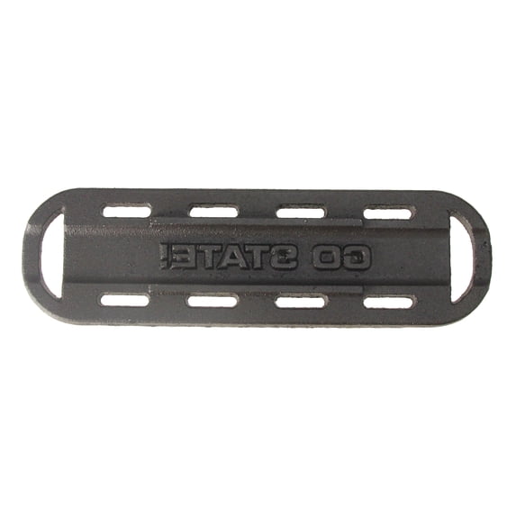 CC Sports Decor NCAA "Go State" Hot Dog Cast Iron Branding Grill Iron Accessory