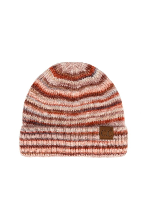CC Stripe Color Block Beanie