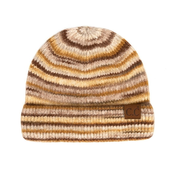 CC Stripe Color Block Beanie