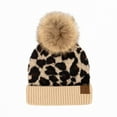 thumbnail image 1 of CC Super Soft Leopard Women's Beanie, 1 of 8