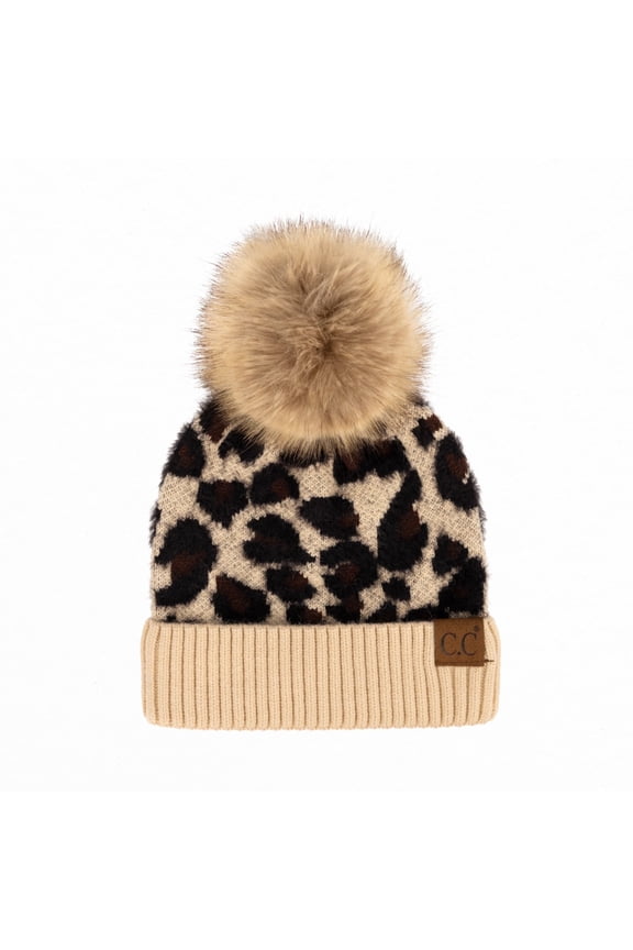 CC Super Soft Leopard Women's Beanie