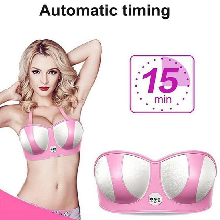 CC TOY Electric Wireless Breasts Enlarge Massager Chest Massager Lifting  and Anti Sagging Enhancing Device for Home Use Breast Massage 