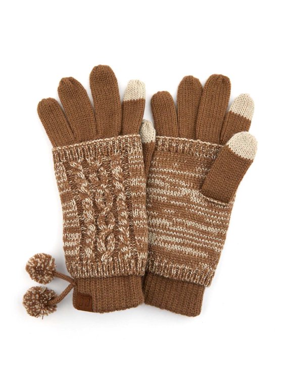 CC Touchscreen Glove w/ Cuff & Tassel