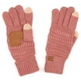 thumbnail image 1 of C.C Touchscreen Winter Gloves for Women, Mauve, 1 of 6