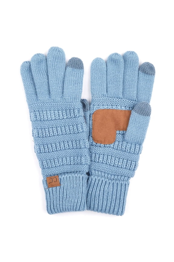 Touchscreen Winter Gloves for Women, Denim