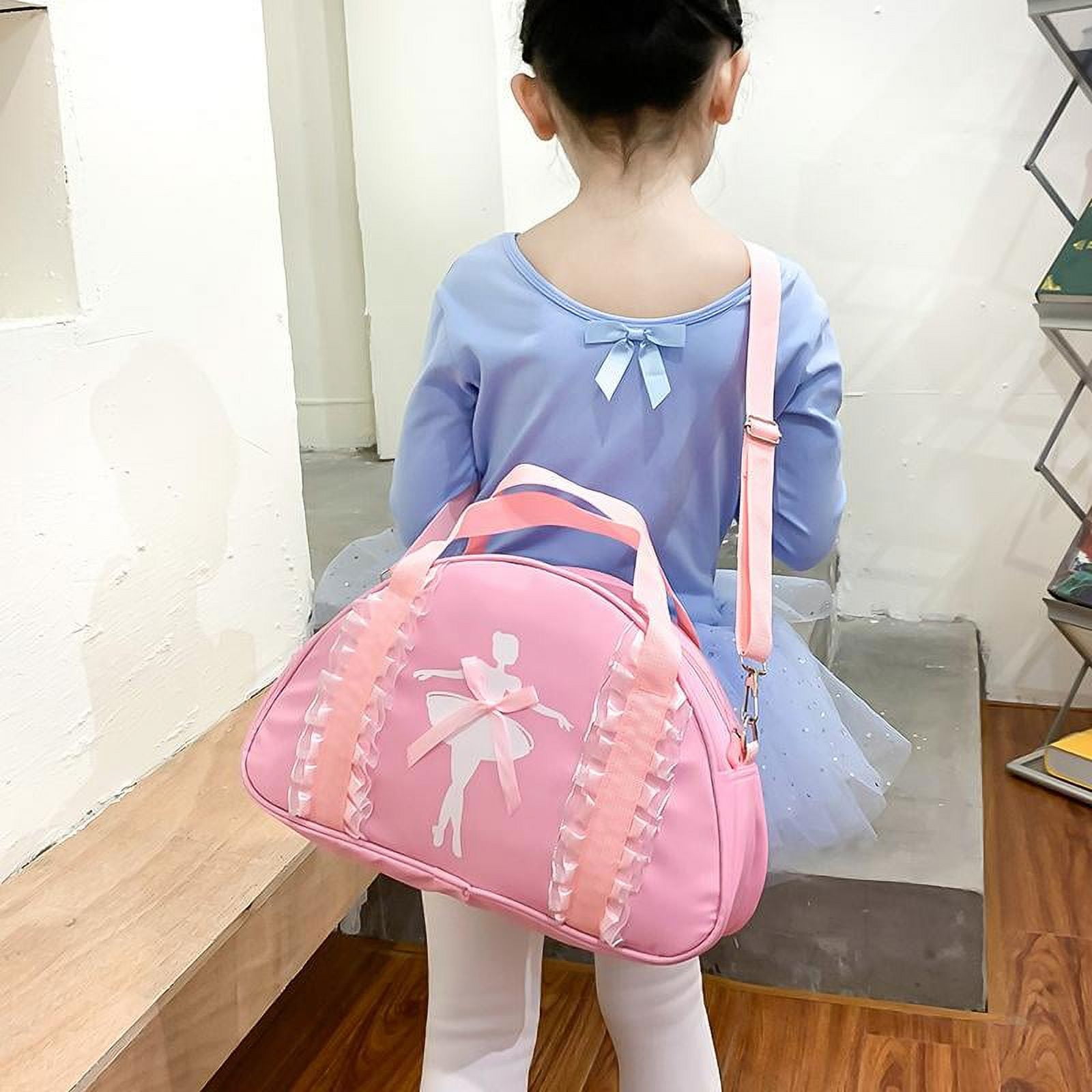 CC Toy Girls Dance Bag Children's Lace One-shoulder Bags Princess Ballet  Dress Handbag