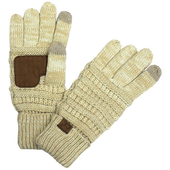 CC Two-Tone Touchscreen Gloves