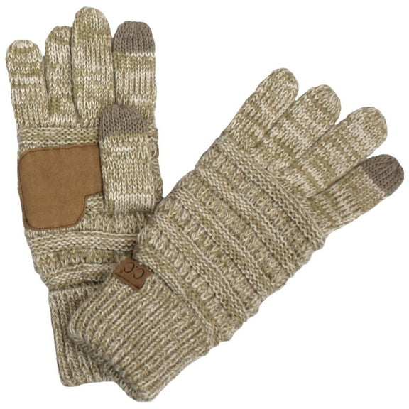 CC Two-Tone Touchscreen Gloves