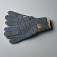 thumbnail image 1 of CC Two-Tone Touchscreen Gloves, 1 of 4