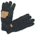 thumbnail image 1 of CC Two-Tone Touchscreen Gloves, 1 of 4