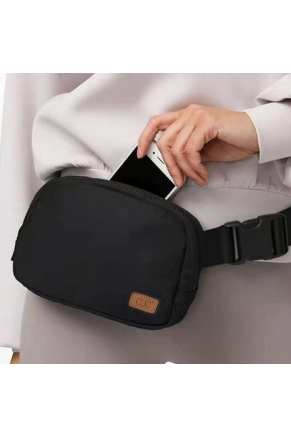 CC Unisex Belt Bag Fanny Packs with Adjustable Strap for Women or Kids