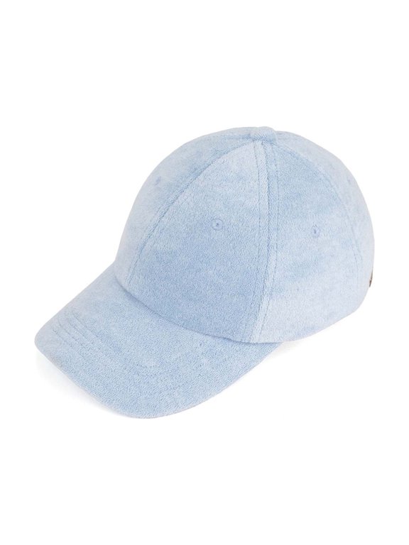 CC Women Terry Cloth Baseball Cap - Low Ponytail, Adjustable Strap, UV Protection - Bumble Bee