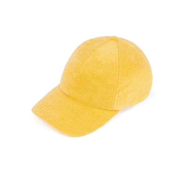 CC Women Terry Cloth Baseball Cap - Low Ponytail, Adjustable Strap, UV Protection - Desert