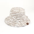 thumbnail image 1 of CC Zebra Bucket Hat, Black, One Size, 1 of 6
