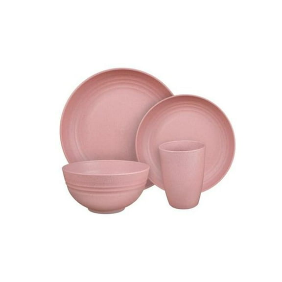 CC011RR Microwave Safe Set, Rustic Red - 8 Piece