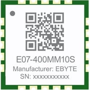 CC1101 433MHz Wireless Module SPI E07-400MM10S 10dbm 1.5KM RX TX FIFO LQI RSSI Small Size SMD Stamp Holes Antenna