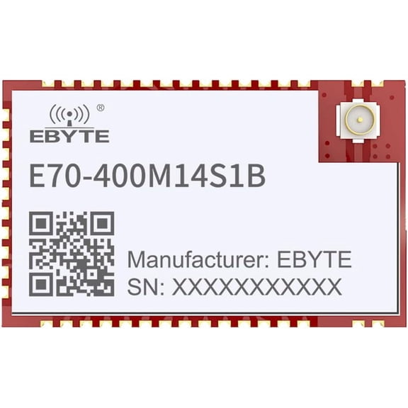 CC1312R Soc Wireless RF Module SMD E70-400M14S1B 433MHz 470MHz 14dbm 1.5Km IPEX/Stamp Hole Antenna RSSI GFSK High Power for Smart Farm