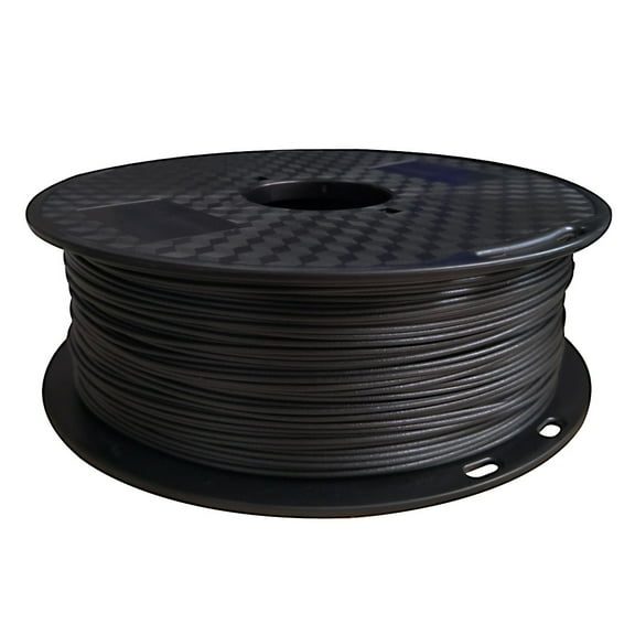 CC3D Carbon Fiber PETG 3D Printer Filament Black PETG Carbon Fiber Filament 1.75mm 1KG (2.2 LBS)  Spool 3D Printing Material PETG CF Black