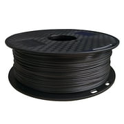 CC3D Carbon Fiber PETG 3D Printer Filament Black PETG Carbon Fiber Filament 1.75mm 1KG 2.2 LBS Spool 3D Printing Material PETG CF Black