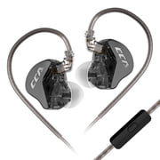 CCA CRA in Ear Monitors Headphones Ultra-Thin Diaphragm Dynamic Driver Super Bass Clear Sound Earbuds Wired IEM Earphones with Detachable Cable for Singer Musician DJ Stage Church