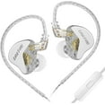 thumbnail image 1 of CCA CRA PRO in Ear Monitor Headphones, Ultra-Thin DLC Diaphragm Dynamic Driver Gaming Earbuds, Clear Sound & Deep Bass, IEMS for Singer Musicians Drummers DJ, 1 of 12