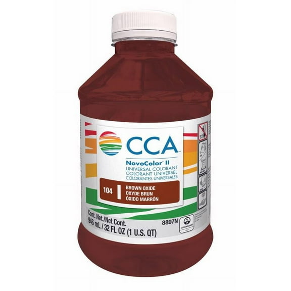 Valspar NovoColor II Paint Colorant, Brown Oxide, 1 Qt. 076.008897N.005
