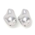 thumbnail image 1 of CCB Plastic Beads Platinum 22x14x12mm Hole: 2mm, 1 of 3