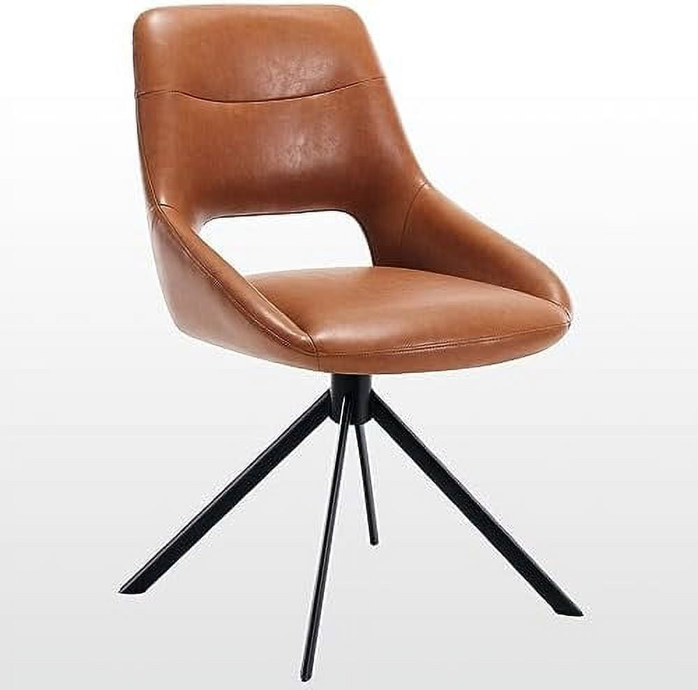 CCBIUOMBO Modern Armless Desk Chair No Wheels White Vanity Chair for