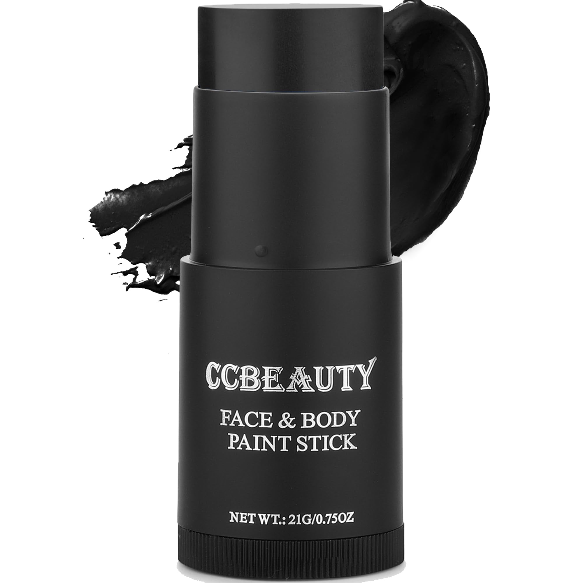 CCBeauty Eye Black Baseball, Grease Black Face Body Paint, Colored Drip