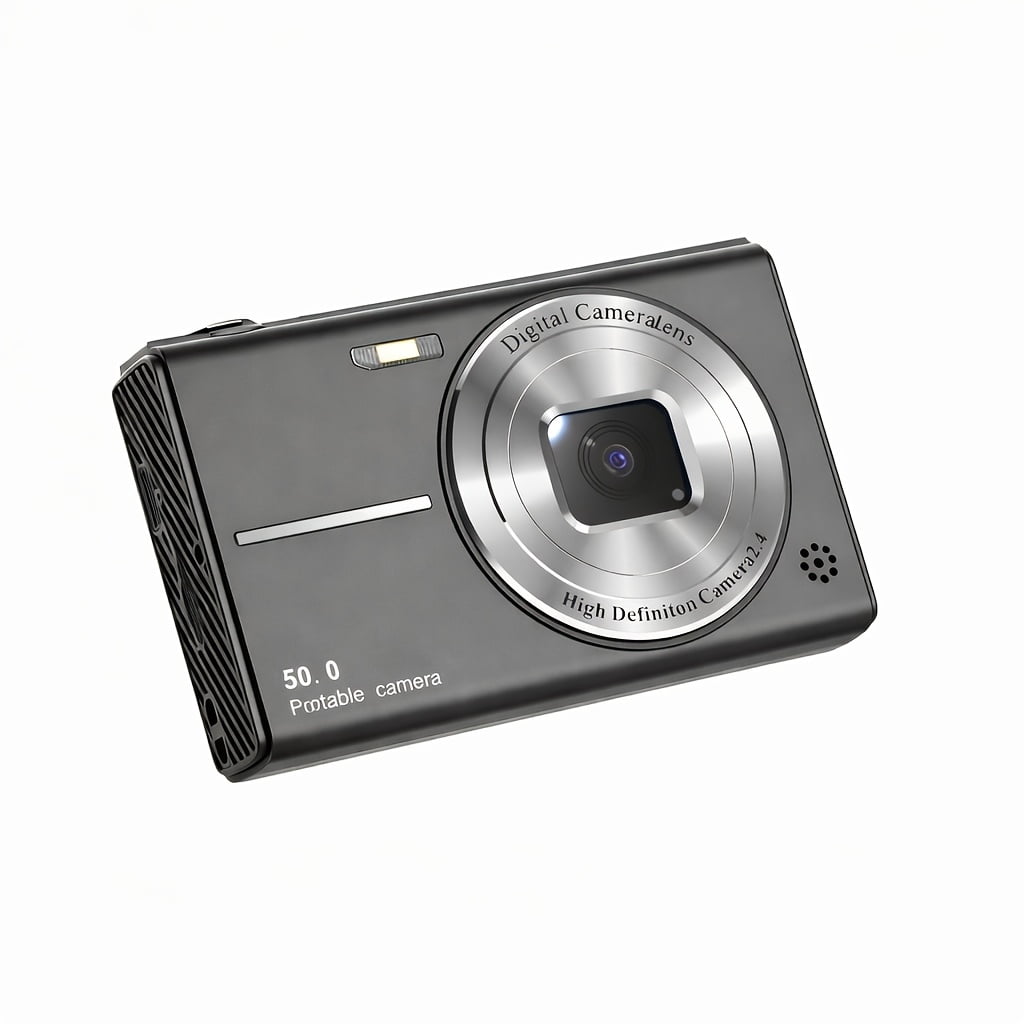 CCD Digital Camera 1080P Full HD Point-and-ShootCamera Image Stabilization Compact CameraPortable Digital Camera