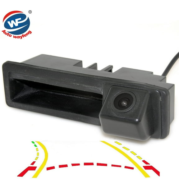CCD Dynamic Trajectory Trunk handle Rear Camera For Cayenne Audi A4 A4L A6 A6L A7 A5 Q7 Q5 Q3 RS5 RS6 A3 A8L Mirror Rearview Cam