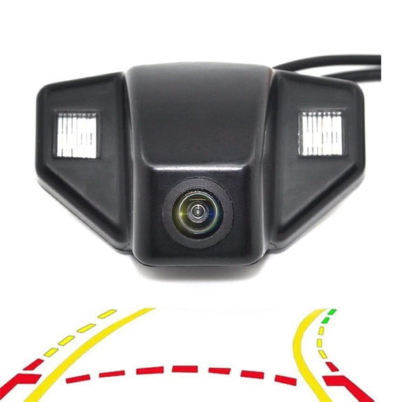CCD Variable Parking Line Dynamic Trajectory Tracks Rear View Camera for HONDA CRV 07-2013 Odyssey 2008 2011 NEW FIT hatackback