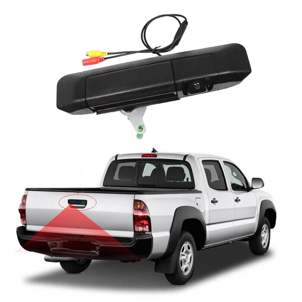 CCD car trunk handle reverse backup camera night vision suitable for ...