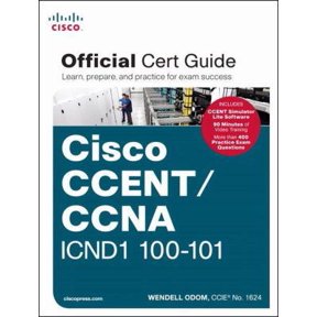Pre-Owned Cisco CCENT/CCNA ICND1 100-101 Official Cert Guide (Hardcover) 1587143852 9781587143854