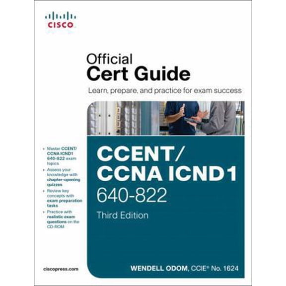 Pre-Owned CCENT / CCNA ICND1 640-822 Official Cert Guide (Hardcover) 1587204258 9781587204258