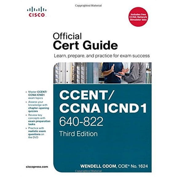 Pre-Owned CCENT / CCNA ICND1 640-822 Official Cert Guide (Hardcover) 1587204258 9781587204258