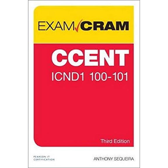 Pre-Owned CCENT ICND1 100-105 Exam Cram (Paperback) 0789756730 9780789756732