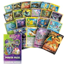 CCG Select | Power Pack | 50+ Cards | 4 Holos or Rares | 1 Ultra Rare Guaranteed | Compatible with Pokemon Cards