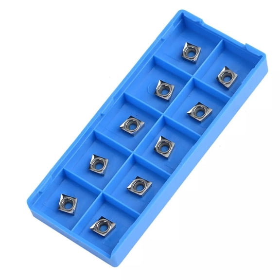 CCGT060204-AK N01 Carbide Turning Inserts For Aluminum And Steel, CCGT21.51-AK Indexable Lathe Tool Bits With High Finish, Wear Resistance And Chip Control For CNC Continuous