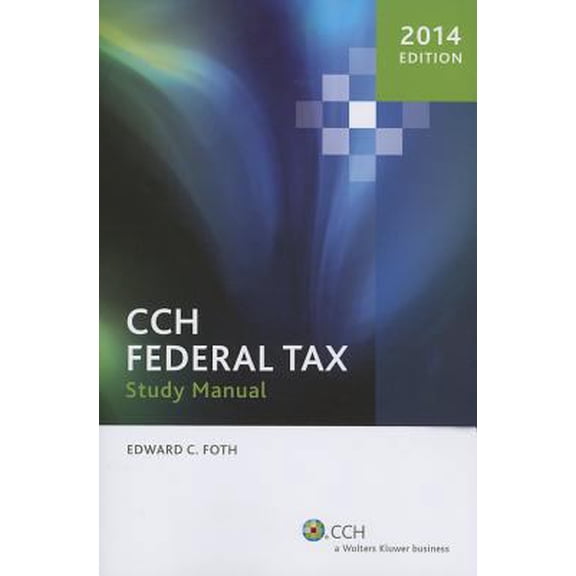 Pre-Owned CCH Federal Tax Study Manual (Paperback) 0808033557 9780808033554