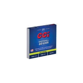 CCI Rimfire Shotshell, 22 WMR, 12 Shot, 1000 fps, 20 Count